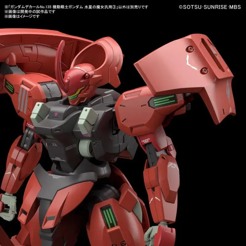 THE WITCH FROM MERCURY - Gundam Decal 135 - Model Kit